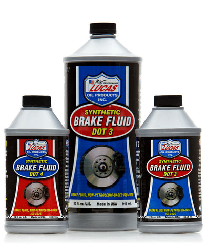 (LUCAS) 10827 Synthetic BRAKE FLUID DOT 4 case 12x 12 OZ