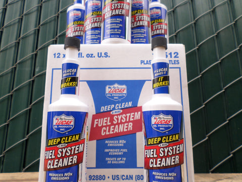 (Lucas) 10016 Deep Clean (Fuel Additive)  per case 12x 16oz (pint)