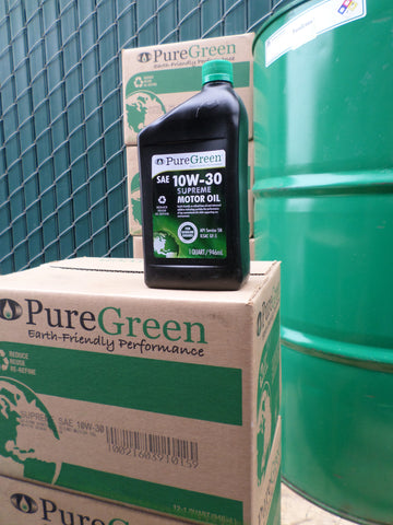 (NAL Puregreen Surpreme) 053-5192 Eng SN 10w30 ReRefined cs 1qt