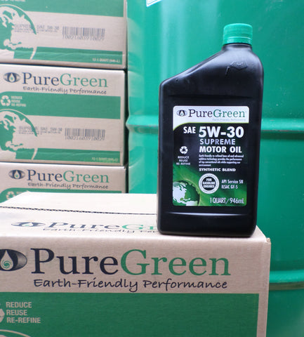 (NAL Puregreen Surpreme) 053-5189 Eng SN 5w30 ReRefined  cs 1qt