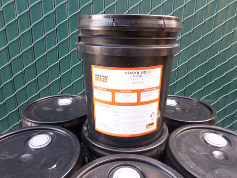 (Universal-DPLX 21C Synzol HDEO) Synthetic 5w40 Diesel Mtr Oil  Pail 5g