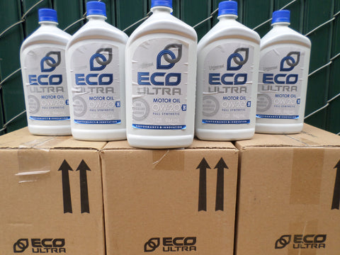(Universal- Eco Ulta) 053- Gas Eng Oil SN 0w20 FullSynth  ReRefined cs 1qt